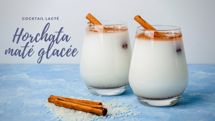 L’horchata maté glacée