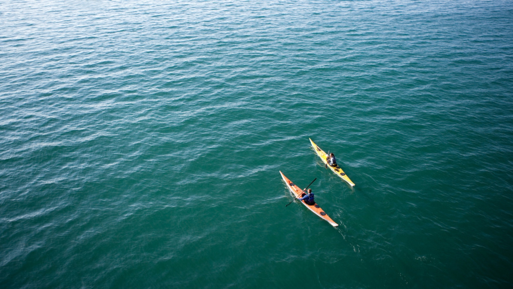 kayak de mer