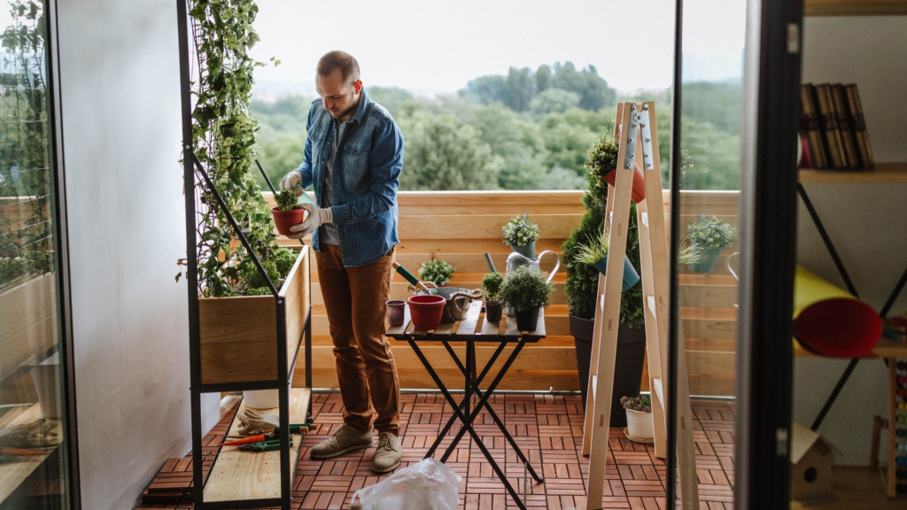 terrasse jardinage