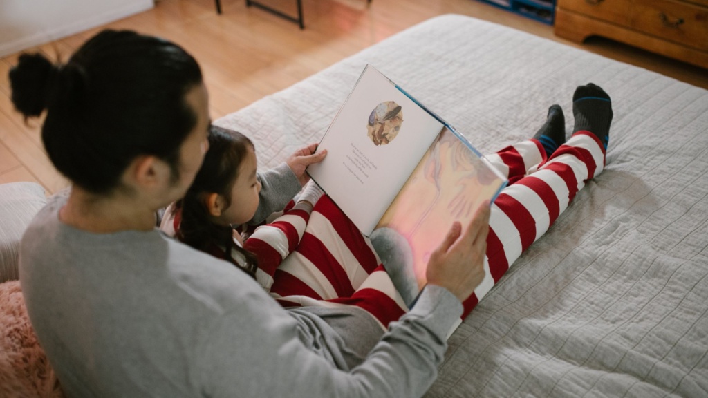 lecture avec ses enfants